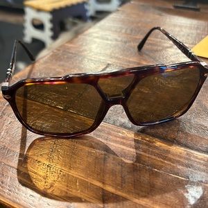Persol Tortoise and Brown Sunglasses